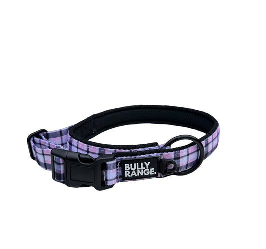 Trekkers Collar In Pink Tartan