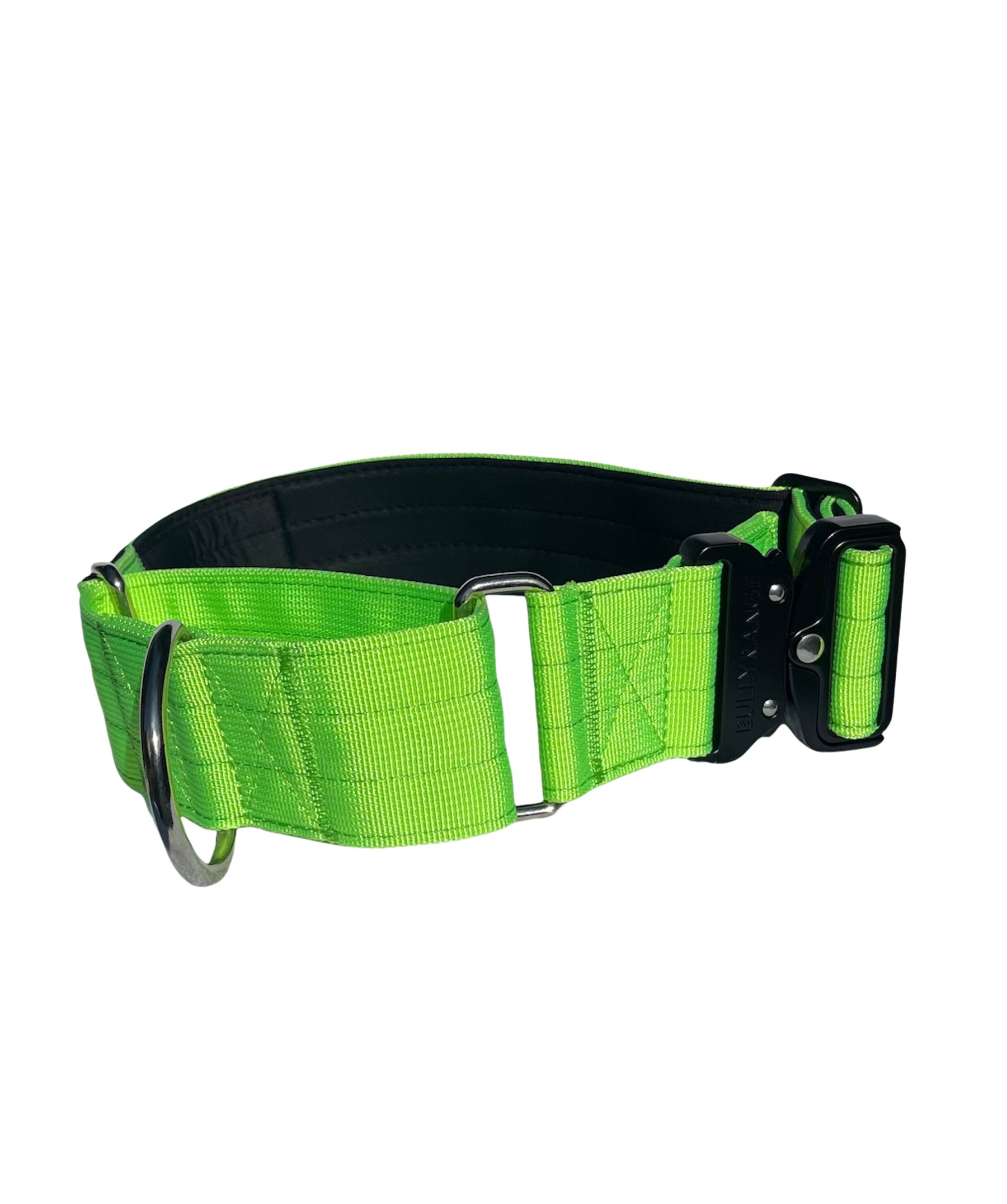 5cm Martingale Collar in Neon Green