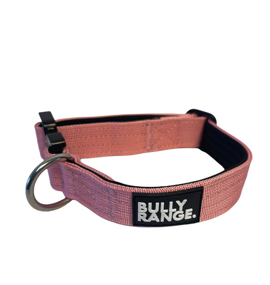 2.5cm - Small Breed/Puppy Pink Collar (No Handle)